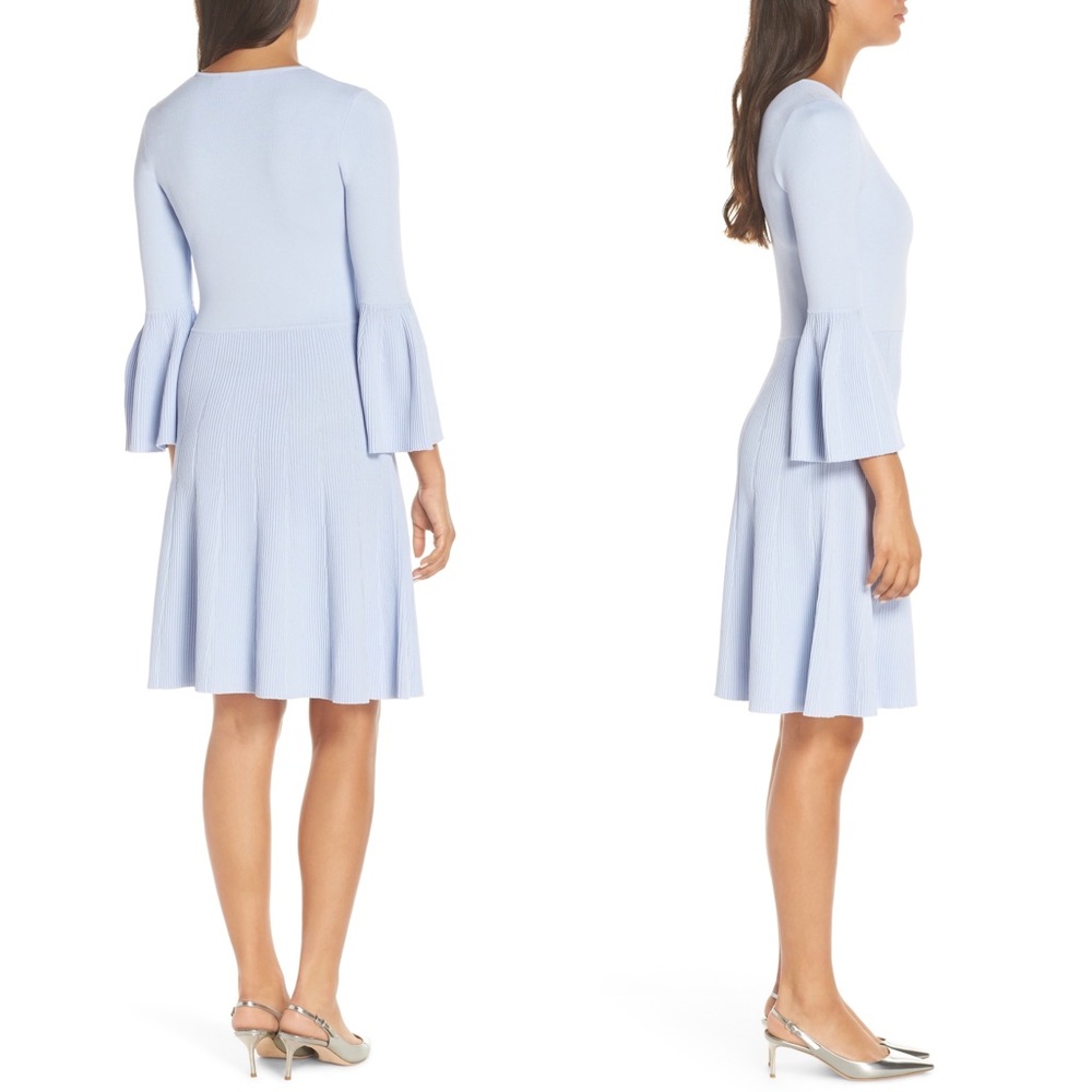 Eliza J Fit & Flare Sweater Dress - Picture 3 of 4